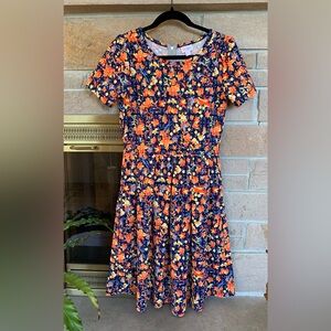 LuLaRoe Amelia Graphic Knit Dress